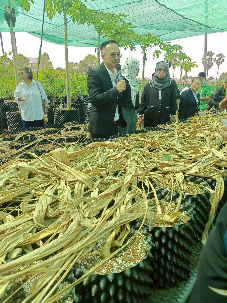 title - โครงการฝึกอบรมเชิงปฏิบัติการยกระดับการผลิตพืชสมุนไพรสู่เกษตรมูลค่าสูง